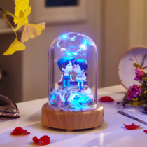 Wireless Bluetooth small stereo night light subwoofer speaker girl birthday gift creative cute mini girl