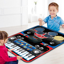 Children baby jazz drum set electronic piano carpet early education puzzle music girl boy toy beginner