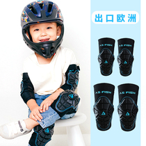 Childrens balance car soft protective gear set full set of riding skateboard protection equipment baby protective bicycle anti-fall