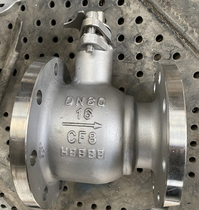 304 316L stainless steel discharge ball valve variable diameter ball valve FQ41F-16P flange reactor discharge valve