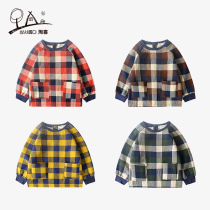 Childrens overalls Spring and Autumn long sleeves for boys and girls