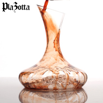 German plazotta Decanter Wine Wine Wine bottle fast home small high end lead free crystal glass bottle
