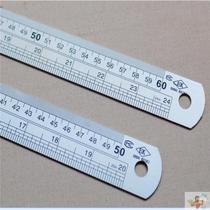 Thick stainless steel ruler long tie chi zi 30 60cm1 2 m steel ruler thick steel ruler inch steel ruler