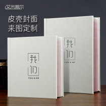 Photo book Custom diy handwashing photo made into album This couple writes Genuine Graduation Get-together Commemorative Album