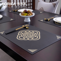 Luo Yejia new Chinese placemats insulated table mats waterproof and oil-proof Western placemats bowl mats disposable coasters cutlery mats