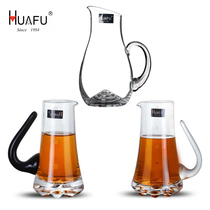 (2pcs)Red wine wake-up wine cooler Cold water jug White wine dispenser cm cup Household wine jug Spirits cup Wine cup