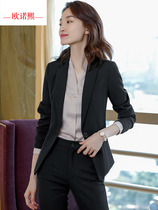 Suit suit womens spring new fashion temperament work formal goddess Fan OL jewelry shop work clothes business wear