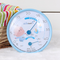 Hazel Lee household indoor thermometer High precision baby room cute cartoon baby temperature and humidity meter with bracket