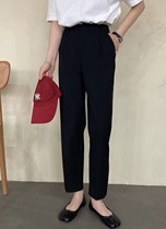 Nlove True Love 22T12 Spring Autumn New Products High Waist Display Slim Fit Pants Women 100 Hitch Smoke Pipe Pants Casual 90% Pants