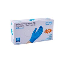 Disposable gloves pvc nitrile butyl clear stare green synthetic gloves experimental food and beverage pattern embroidery dyed hair waterproof and oil-proof