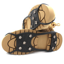 Snow Country Anti-skid Artifact Ice Claw Anti-skid Shoe Cover Anti-fall Outdoor Mountaineering Snow Boots Anti-skid Chain Universal Shoe Spikes