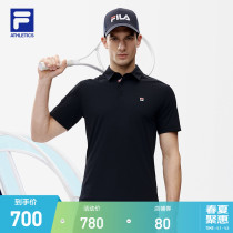 FILA ATHLETICS FERLETICS OFFICIAL MAN KNIT SHORT SLEEVE POLO2022 SUMMER NEW TENNIS SHORT SLEEVE