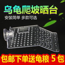 Turtle supplies Brazil turtle climbing platform tortoise drying table turtle jar landscape turtle box climbing aquarium floating island sun back table