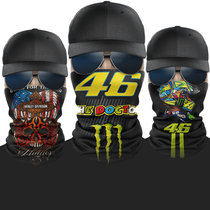 Harley motorcycle sunscreen magic headscarf thin mask riding headgear motorcycle face towel men's neck women's collar