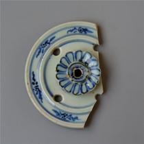 Jin=Lou Xuande Official kiln Cricket jar lid blue and white porcelain piece