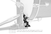 (Locke piano line) Mapex (American division) MBL909 floor barrel drum modification rack bass drum lifter