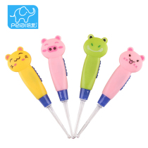 Childrens buckle earwax ear pick clean ear scoop luminous ear scoop ear scoop with lamp ear pick tool ear scoop