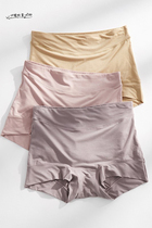 Japanese Briefs Lady Modale 3 Summer thin Air Breathable Ice Silk Sensation high waist No marks Flat Corner Shorts Big Code