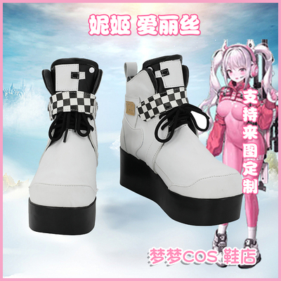 taobao agent 5585 victory goddess Nikke Niji Alice COS shoe COSPLAY shoes to customize