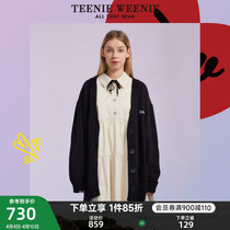 TeenieWeenie small Bear V neckline cardiovert cardiovert jacket loose Korean version expats wearing women in spring and summer