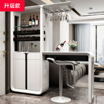 Bar cabinet entrance cabinet screen wine cabinet modern simple paint partition cabinet hall cabinet living room decoration cabinet partition cabinet
