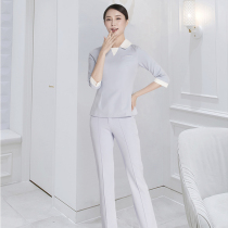 Korean medical beauty Hospital nurse uniform Confinement Center Nurse overalls Pants suit Foot massage technician clothing