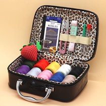 Needlework box Portable household high-grade suit Wedding dowry portable needlework bag Hand sewing sewing mending tool storage box