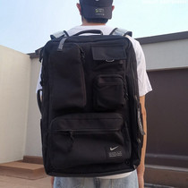 Nike Nike air cushion backpack male sports bag large capacity student schoolbag outdoor travel backpack female CK2656