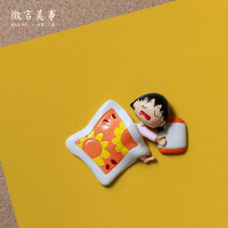 Small balls cover quilt pin felt cork board decoration cartoon cute personality creative press nail optional tile