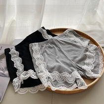 bluesock Neighbourhood Soft Girl Unroll Border Walk Light High Play Comfort Hit Bottom Safety Pants Lace Home Thin Breathable