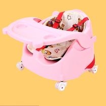 Learn to sit in the chair baby does not hurt the spine baby seat for four months 6 4 slip car 5 baby with wheels mobile dining chair