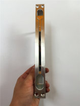 304 stainless steel middle control bolt security door heaven and earth dark bolt double open door invisible primary and secondary fire door bolt