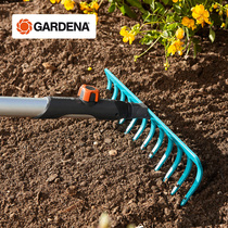 Germany imported Gardiner ripper Garden soil turning plough tool 12-tooth rake Household combination gardening tool
