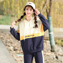Girl Korean version of loose Joker clothes female college Style 2020 Autumn new junior high school students autumn jacket Leisure