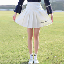 Girl summer Korean version of pleated skirt skirt junior high school students high waist slim skirt high school girls summer dress