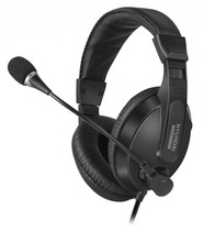  Hyundai HY-H6886 Dual-plug computer notebook Office headset Headset voice headset with microphone