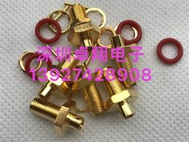 SMA-KYB3 RF coaxial microwave waterproof connector SMA female large hexagonal SFT50-3 semi-rigid semi-flexible connector