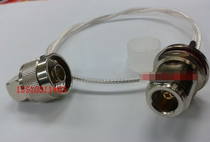  N-JW N-KY RF signal RG316 extension cable High frequency N male bending N Fixed 50 Ohm feeder with flange