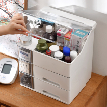 Household medicine box Medical storage box First aid medicine drug storage box Small large capacity family size king size