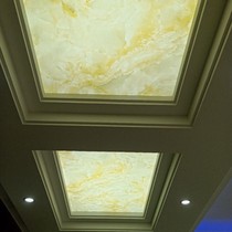 Translucent slate Corridor aisle image wall translucent board ceiling cloud slate New translucent stone acrylic board