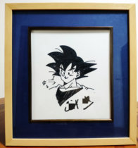 Toriyama Ming Seven Dragon Ball autographed original painting manuscript hand-painted hand-painted Monkey King spot collection fidelity