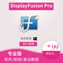  DisplayFusion Pro 9 7 Chinese Registered version Multi-monitor screen management software tool