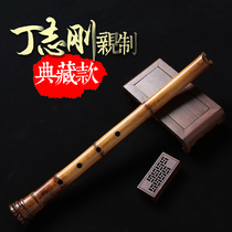 Ding Zhigang pro-made shakuhachi professional performance national musical instrument with a root ruler eight Japanese-style outer incision 5 kingguliu