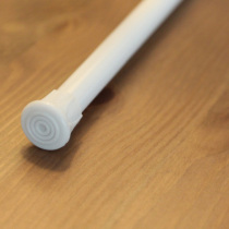 Partition telescopic non-perforated door curtain rod non-perforated shower curtain rod telescopic wardrobe rod curtain telescopic rod bathroom extension