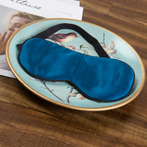 Mulberry silk soft breathable silk lunch break double-sided silk shading sleep eye mask women send earplugs