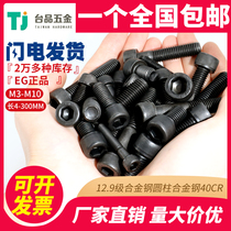 Class 12 9 Hexagon Socket Black Bolt Head M3M5M6M8M10 Pengchi Alloy Steel Cylinder Head Screw