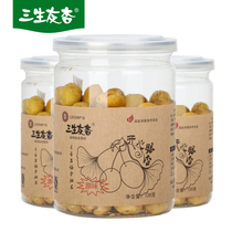 Sanshengyou Apricot happy ginkgo kernel 120g*2 cans Original white fruit kernel Ginkgo kernel Xuzhou specialty leisure snacks