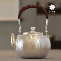Li Xiabai silver pot sterling silver 9999 Kettle Kettle boiling water silver pot teapot