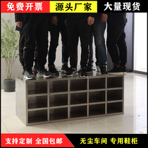 Stainless steel dust-free workshop staff huan shoebox purification plants multi-layer multi-single-sided plus door xie deng customization