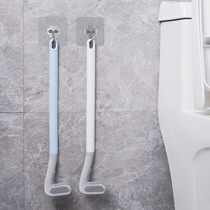 Gunes toilet brush golf silicone no dead corner household toilet wall-mounted non-perforated toilet brush